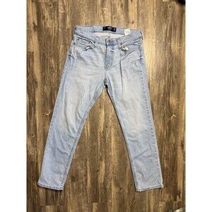 Hollister Jeans Men's 29x30 Medium Wash Slim Straight Epic Flex Denim Jeans